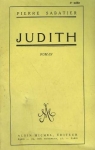 Judith par Sabatier d'Espeyran