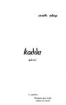 Kaddu, pomes par Mbaye d'Erneville