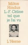 L. F. Cline tel que je l'ai vu par Belamich