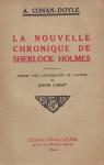 La nouvelle chronique de Sherlock Holmes  par Doyle