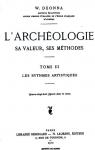 L'Archologie, Sa Valeur, Ses Mthodes, Vol. 3: Les Rythmes Artistiques par Deonna