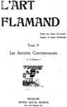 L'Art Flamand, Vol. 5: Les Artistes Contemporains 1er partie par Dujardin