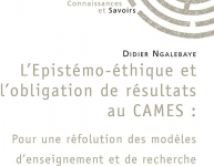 L’Epistémo-éthique et l’obligation de résultats au CAMES par Ngalebaye