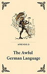 L'Horrible Langue allemande par Twain