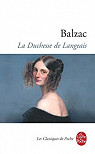 La Duchesse de Langeais par Balzac