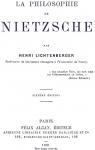 La Philosophie de Nietzsche par Lichtenberger