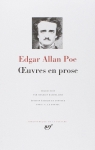 La Pléiade - Oeuvres en prose par Poe