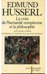 La crise de l'humanit europenne et la philosophie par Husserl