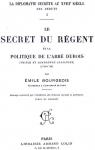 Le secret du Rgent, tome 1 par Bourgeois