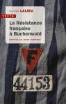 La résistance française à Buchenwald  par Lalieu