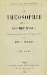 La thosophie est-elle antichrtienne ? par Besant