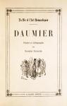 Daumier Peintre et lithographe. par Escholier