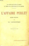 L'affaire Perlet, drames policiers. 10e dition par Lenotre