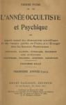 L'anne occultiste et psychique 1907 par Piobb