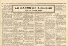 Le Baron de l'cluse (ou la Croisire du Potam) par Simenon