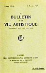 Le Bulletin de la Vie Artistique, 2e anne No. 22 - 15 Novembre 1921 par Forthuny