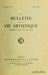 Le Bulletin de la Vie Artistique, Vol. 1 No. 1 - 1er Dc. 1919 par Janneau