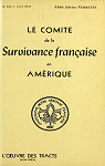 Le Comité de la survivance française en Amérique par Verrette