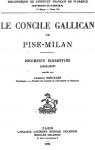 Le concile gallican de Pise-Milan par Renaudet