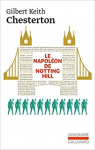 Le Napoléon de Notting Hill par Chesterton