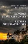 Le Noble et autres contes, Lettres neuchâteloises par Charrière