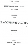 Le Peintre graveur illustr, tome 11 : Toulouse Lautrec (2) par Delteil
