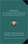 Le Phdon ou de l'Immortalit de l'me (Nouvelle collection des moralistes anciens) par Platon