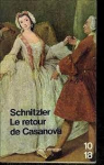 Le Retour de Casanova par Schnitzler
