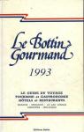 Le bottin gourmand 1993 par Michelin