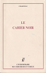 Le cahier noir par Puy de Clinchamps