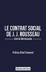 Le contrat social de J.J. Rousseau par Montesquiou