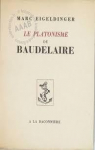 Le platonisme de Baudelaire par Eigeldinger