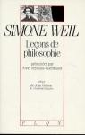 Leons de philosophie : De Simone Weil, Roanne, 1933-1934, prsentes par Anne Reynaud par Weil
