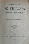 Legendes de Trianon par 