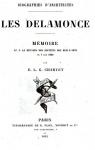 Les  Delamonce - Biographie d'Architectes par Charvet
