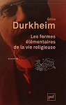 Les Formes élémentaires de la vie religieuse par Durkheim