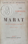 Les Pamphlets de Marat, avec une introduction et des notes par Charles Vellay [[MARAT] VELLAY Charles] par Vellay