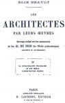 Les architectes par leurs oeuvres, tome 2 par Brault