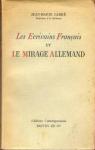 Les crivains franais et le mirage allemand, 1800-1940 par Carr