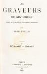 Les graveurs du XIXe sicle, tome 2 par Braldi