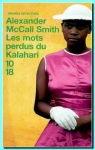 Les Mots perdus du Kalahari par McCall Smith