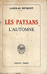 Les Paysans, tome 1 : L'Automne par Reymont