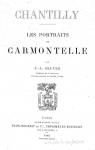 Les portraits de Carmontelle : Chantilly par Gruyer