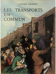 Les transports en commun par Daumier