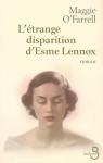 L'Etrange Disparition d'Esme Lennox par OFarrell