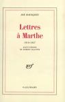 Lettres  Marthe : 1919-1937 par Benoit