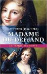 Lettres de Madame du Deffand, 1742-1780 par Thomas