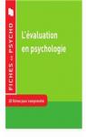 L'evaluation en psychologie par Chartier
