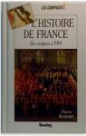 L'histoire de France des origines  1914 par Bezbakh