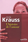 L'histoire de l'amour par Krauss